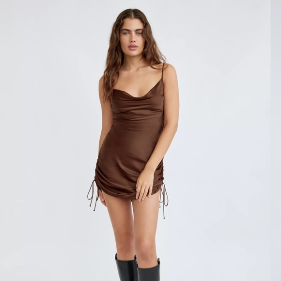 Wilfred Only Ruched Slip Dress size XS - Picture 10 of 10